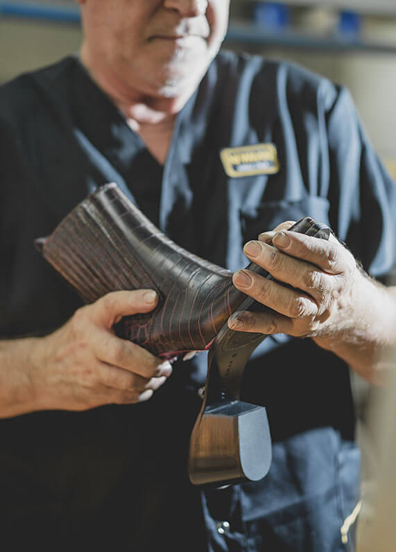 The art of shoemaking, in the best hands